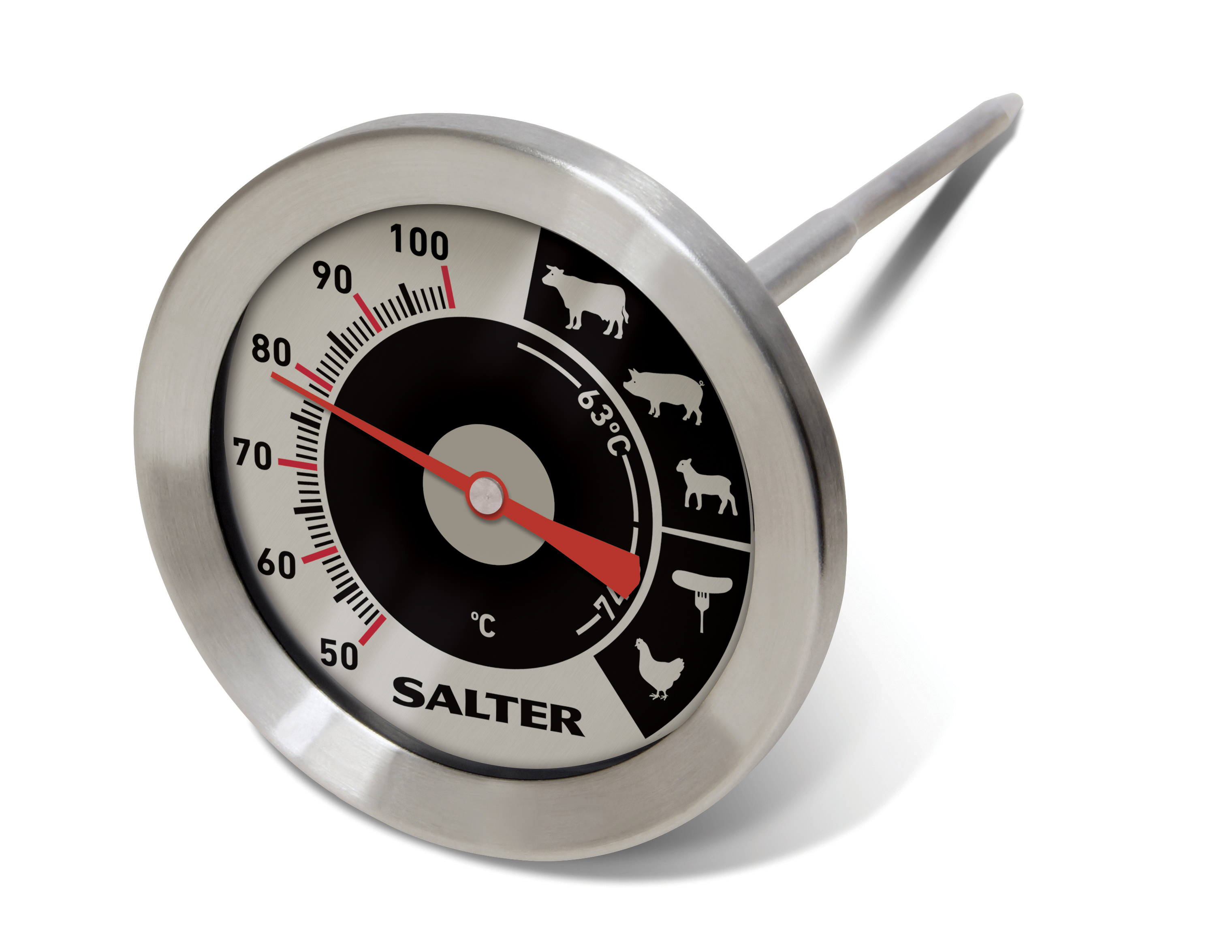 Salter Analogue Meat Thermometer Chef's Complements