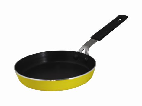 coloured frying pans