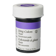 wilton violet coloured gel for