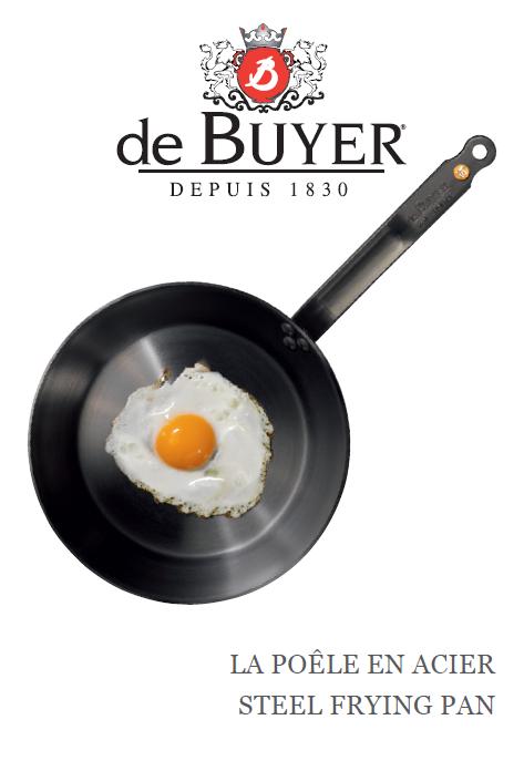 De Buyer De Buyer - Poêlon Mineral-B PRO 28 cm (11) - Boutique Crème