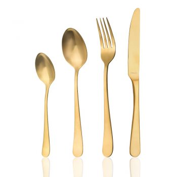 austin gold cutlery