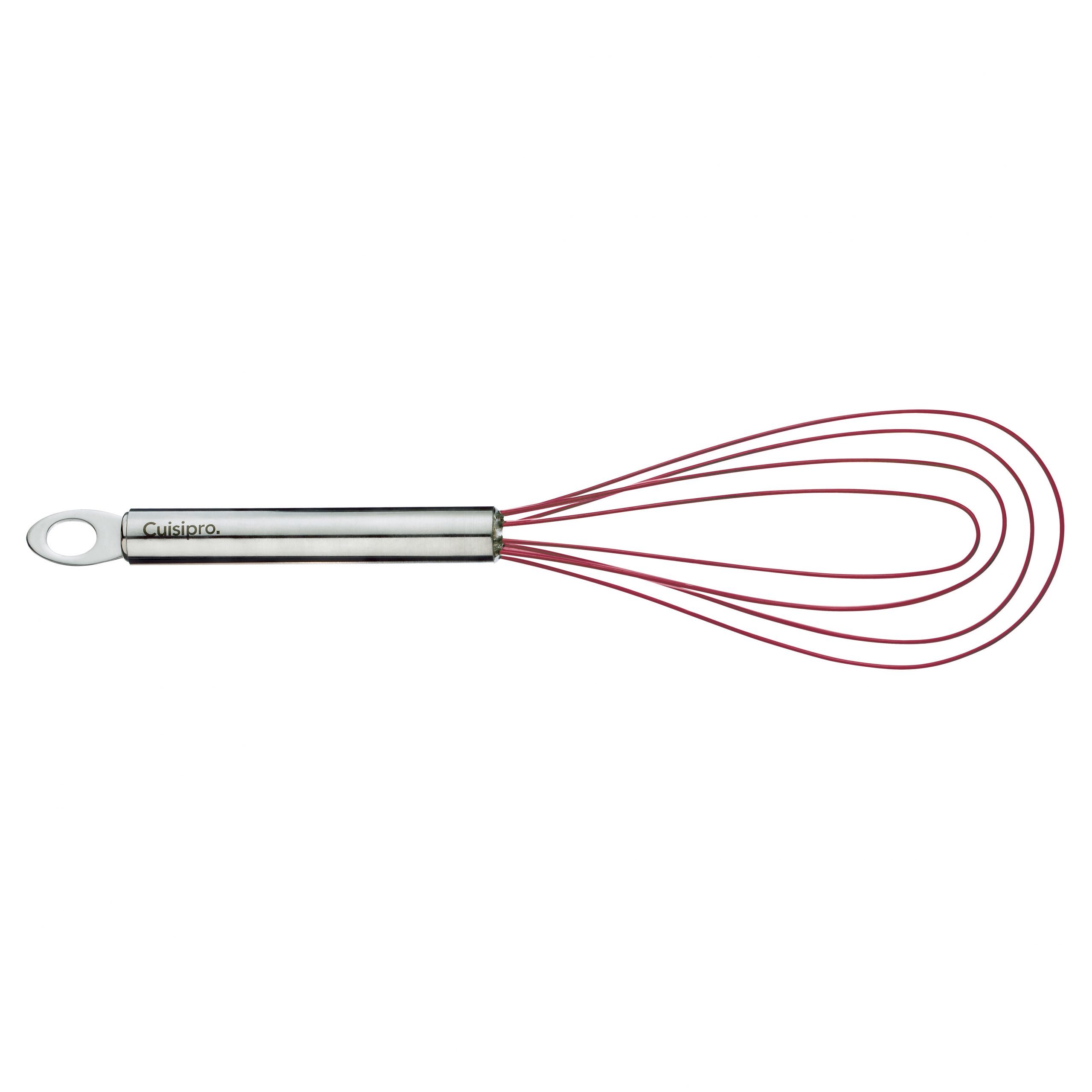 Cuisipro Frosted Silicone & Stainless Steel Flat Whisk