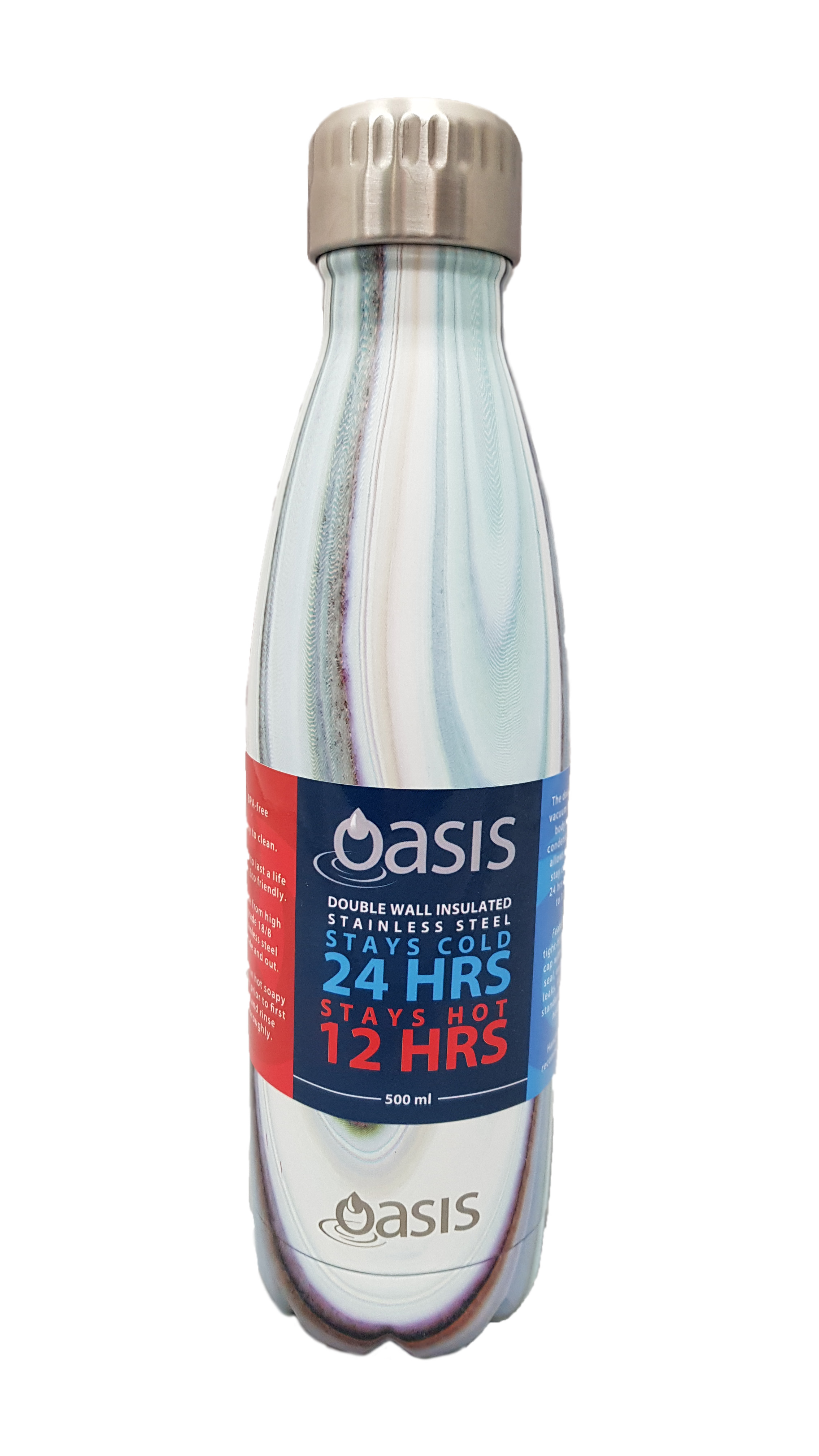 Oasis Insulated Stainless Steel Drink Bottle Whitehaven Chefs Complements