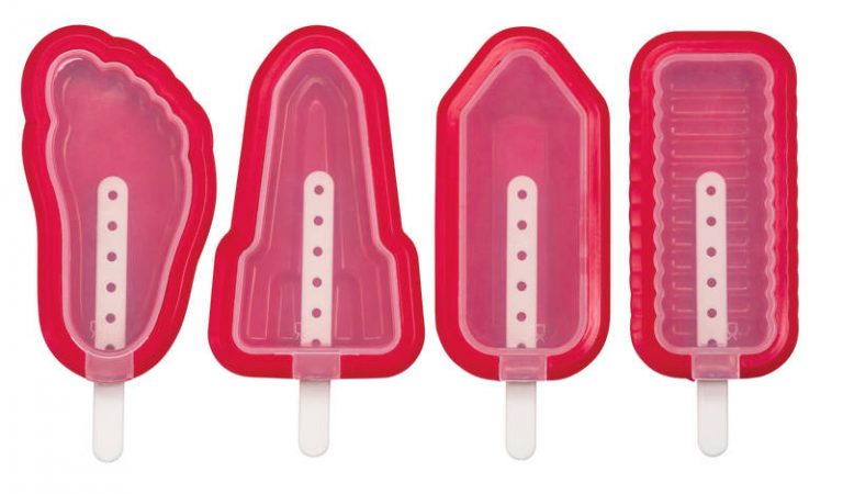 Small Stackable Popsicle Mold (set of 4)