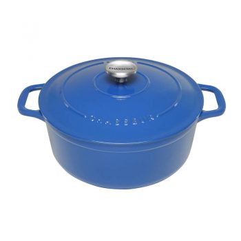 Chasseur Cast Iron French Oven Round 26cm Sky Blue 19315