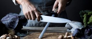 Knife Sharpening with Mino Tsuchida of Global Knives, Japan