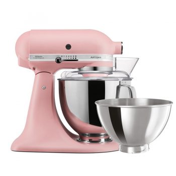 KitchenAid Artisan KSM160 Stand Mixer Matte Luxe Dried Rose - Chef's  Complements