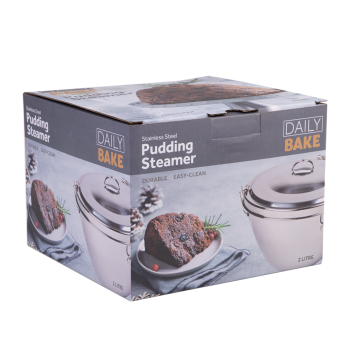 stainless steel pudding steamer