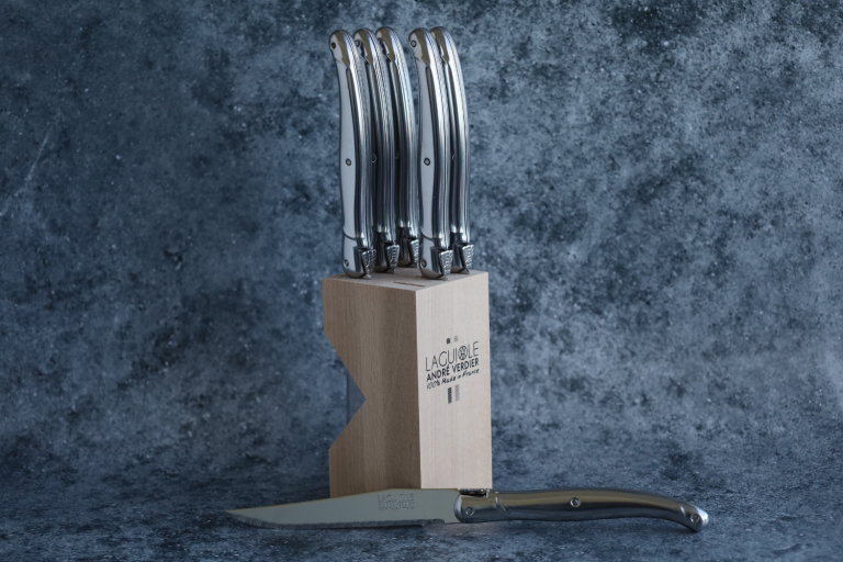 André Verdier Knife Block SS (1)