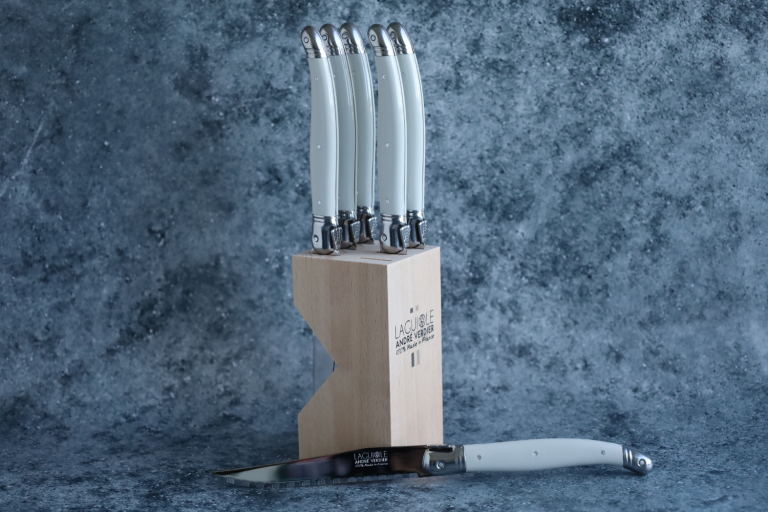 André Verdier Knife Block White (1)