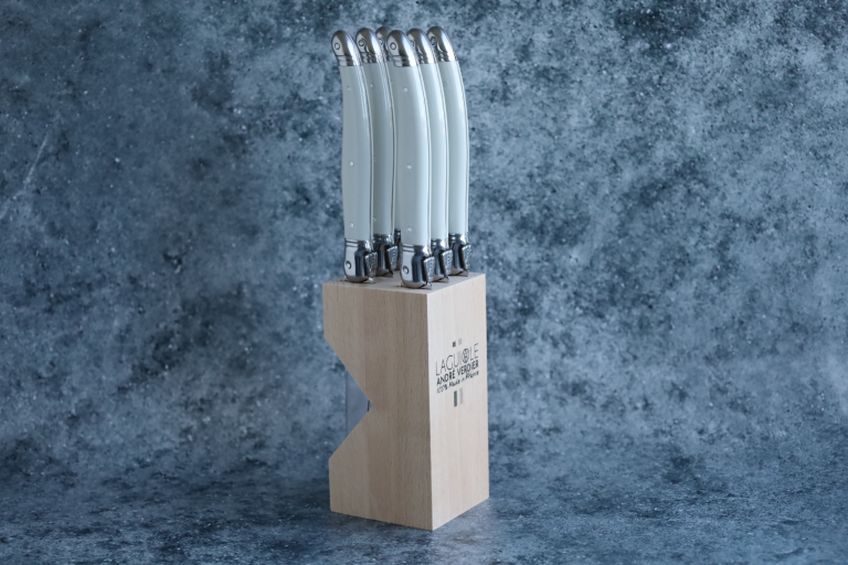 André Verdier Knife Block White (2)