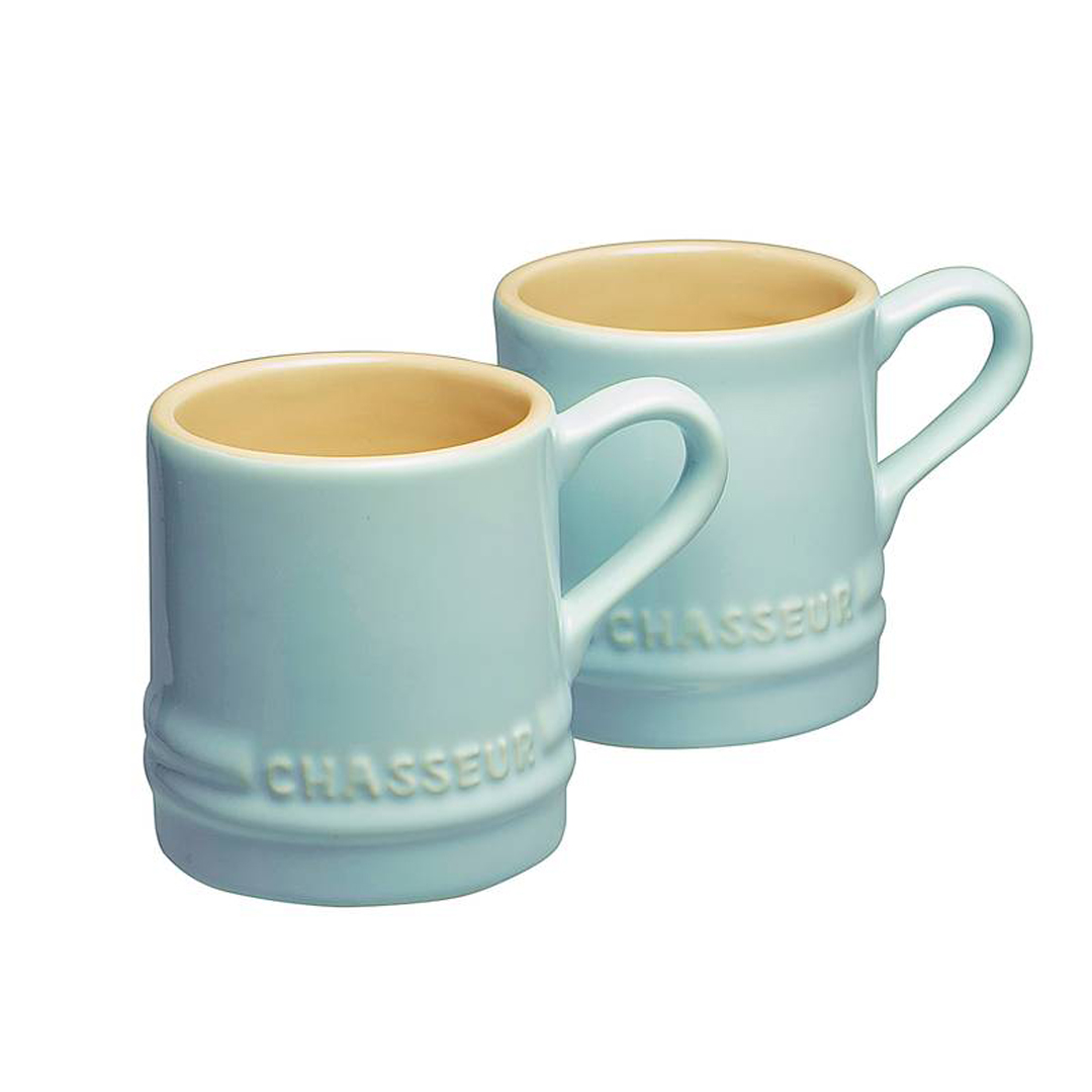 Chasseur La Cuisson Duck Egg Blue Petit Cup 100ml Set of 2