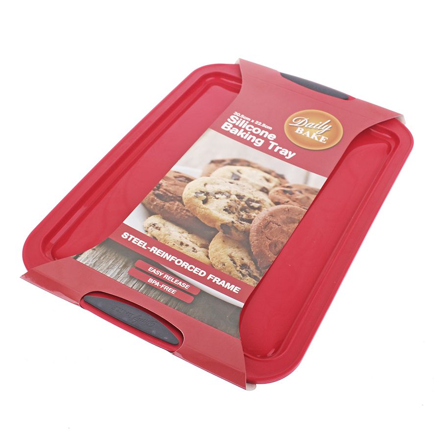 D.Line Daily Bake Silicone Baking Tray 34.5x28.5cm Charcoal 1EA