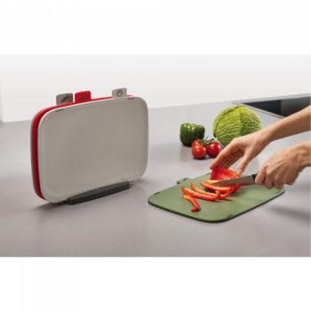 Joseph Joseph Duo 4-Piece Chopping Board Set - Multicoloured