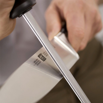 Knife Sharpener Ceramic(zirconia) Rod Knife Sharpener With ABS Handle  Sharpening For Chefs Steel Knives Kitchen Assistant musat