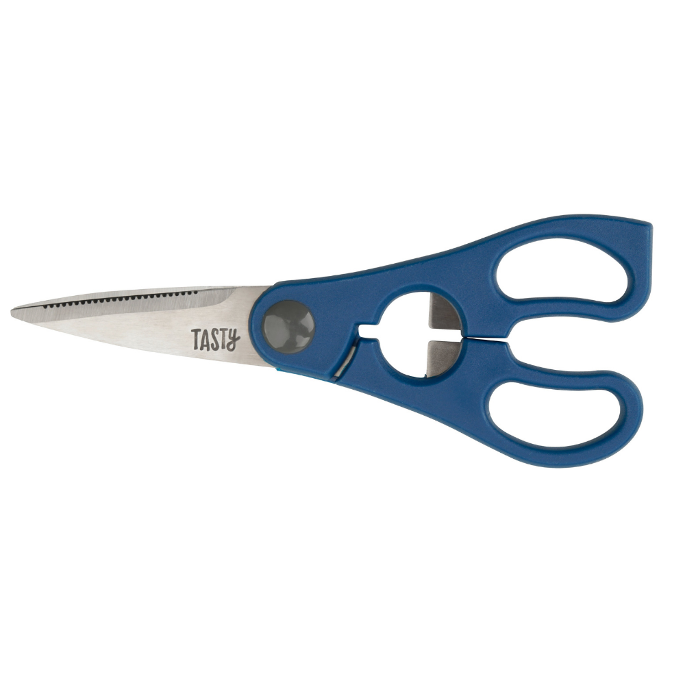 Tasty Heavy Duty Stainless Steel Kitchen Shears Set, Tasty Blue, 2 Piece 