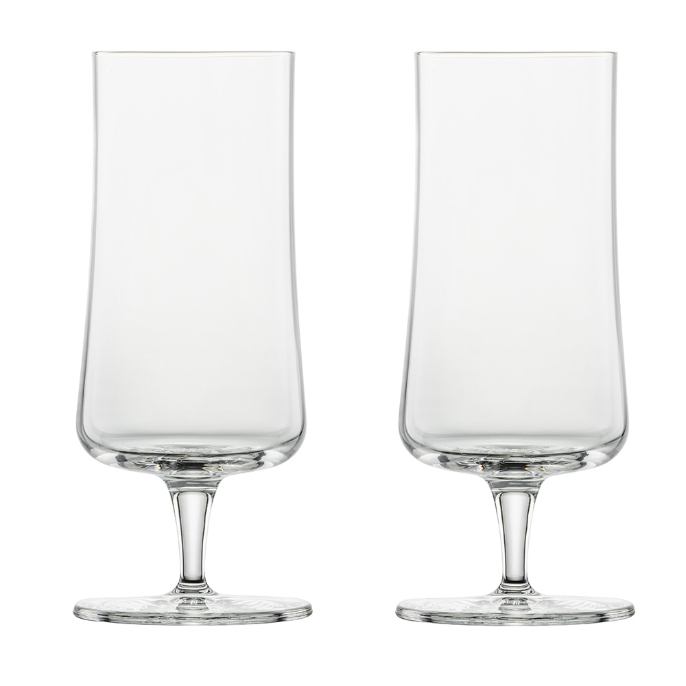 Schott Zwiesel Beer Basic Pilsner Glass 405ml Set Of 2 Chefs Complements 