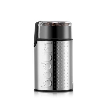 New Bodum Bistro Adjustable Setting Electric Coffee Grinder Stainless  Blades