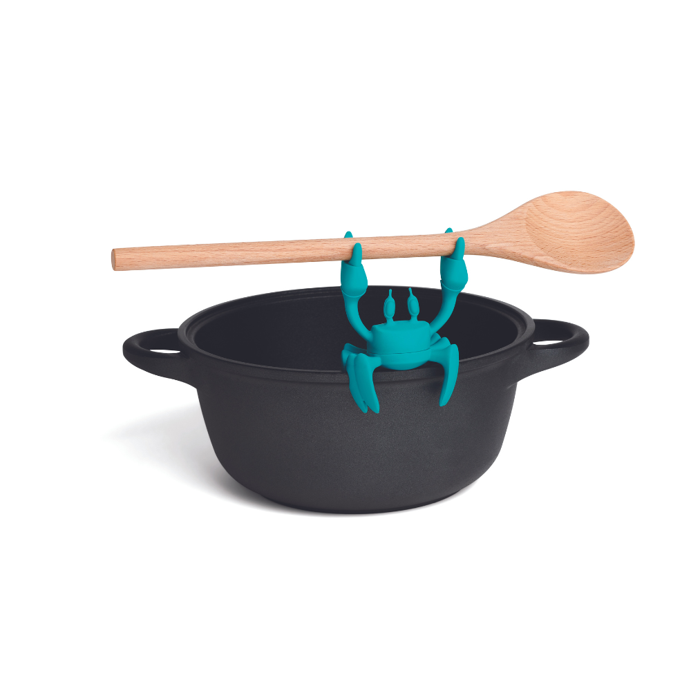 Red Crab Spoon Holder & Steam Releaser by OTOTO for sale online