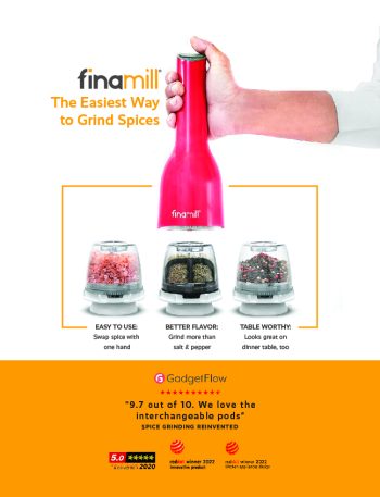 FinaMill - The world's first grinder with interchangeable pods