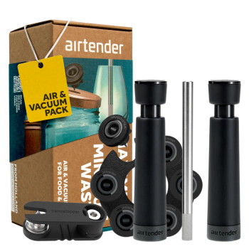 Airtender® Manual Air Pressure and Vacuum Sealer Set