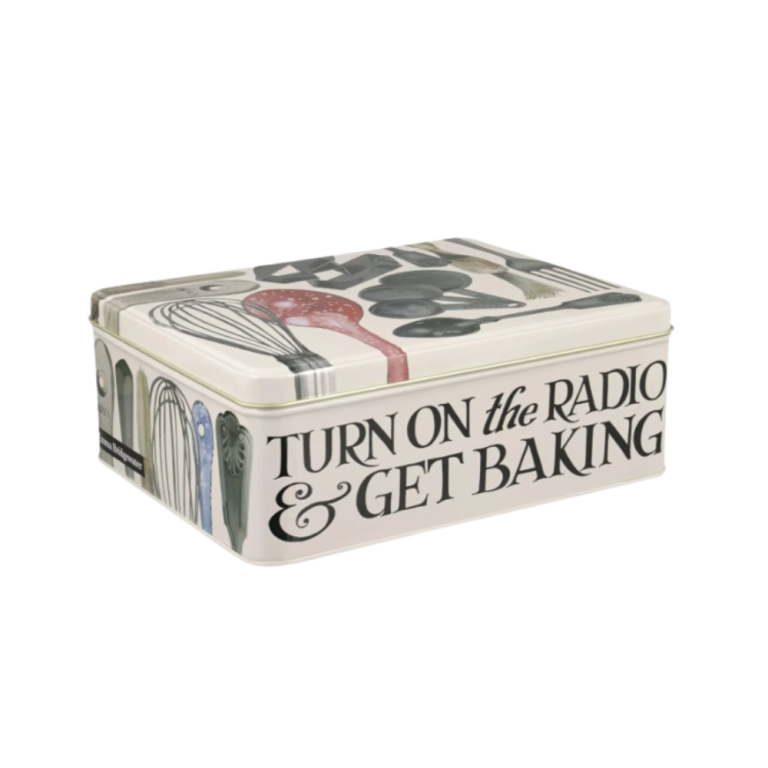 Emma Bridgewater Making & Baking Utensil Ridged Tin with Lid