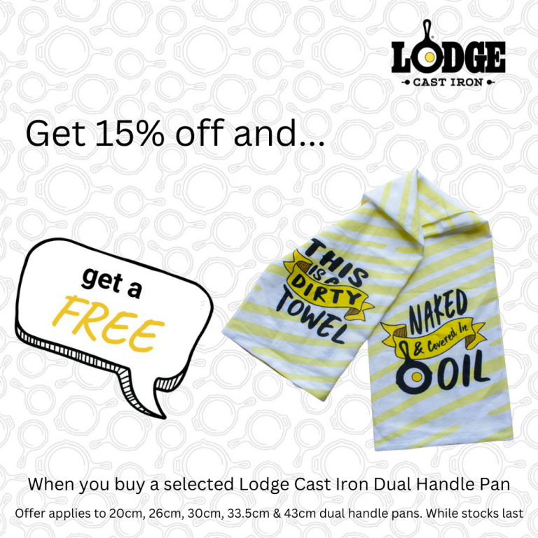Lodge Cast Iron Oven to Table Promo 1000px