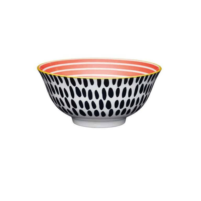 79414 – MIKASA – Does it All Bowl Red Swirl – HR – 01