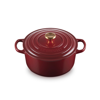 Le Creuset Cast Iron Casserole 22cm Garnet