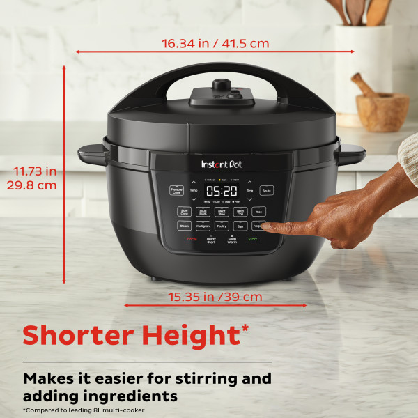 Instant pot dimensions cm sale