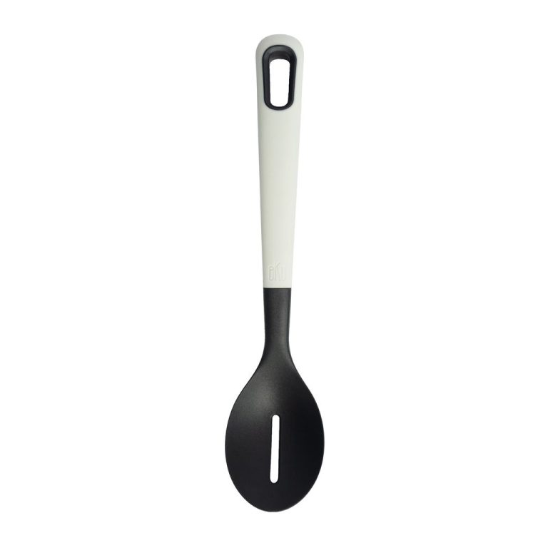 59051 – eKu – Upcycle Slotted Spoon – Caviar – HR – 01