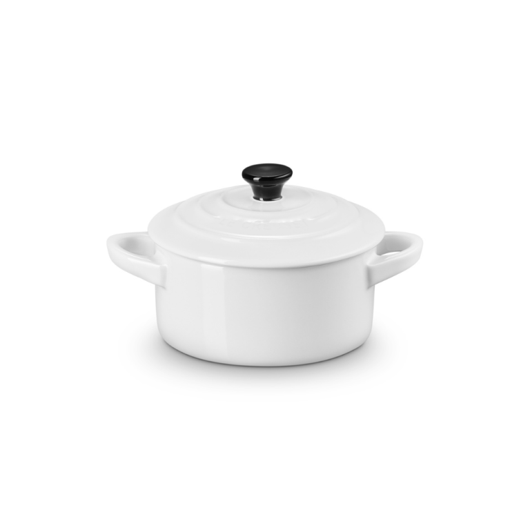 Le Creuset Mini Casserole Round 250ml White