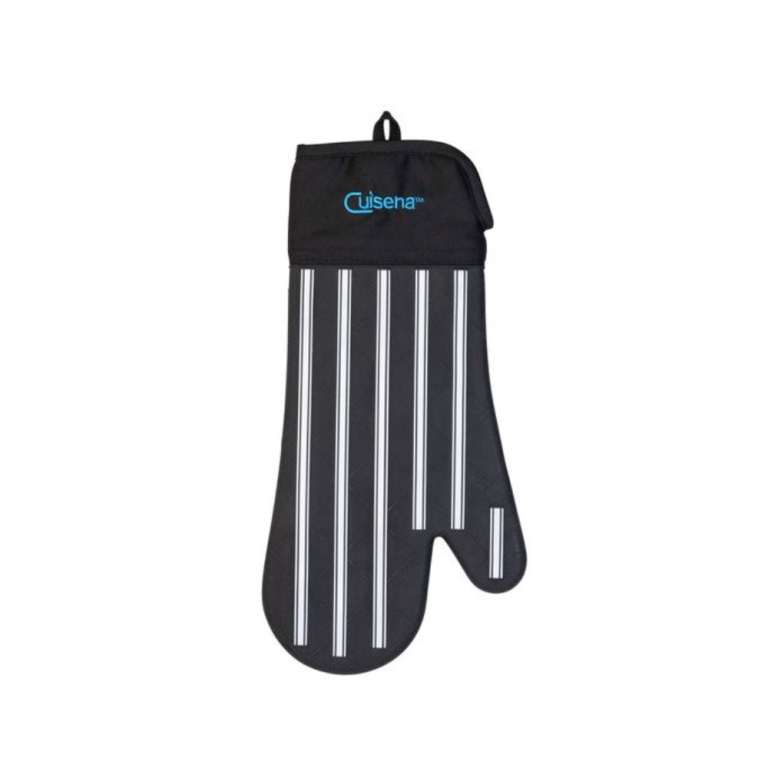 94264 – Cuisena – Silicone Glove Black Stripe