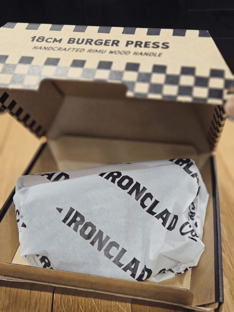 Ironclad Burger Press in Box