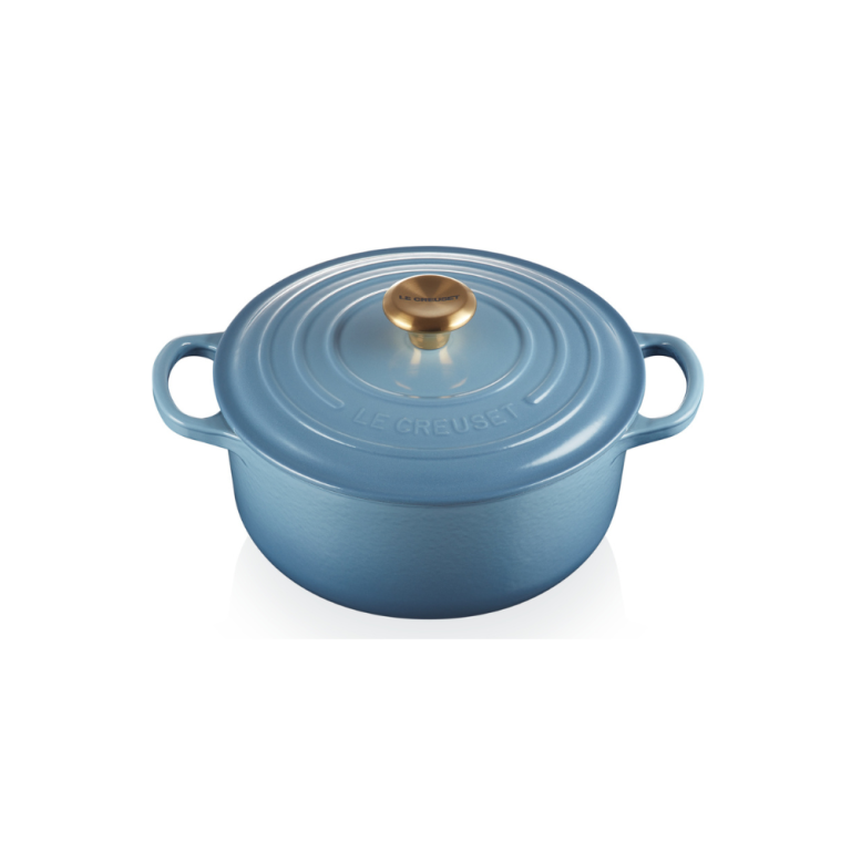 Le Creuset Cast Iron Casserole 20cm Chambray