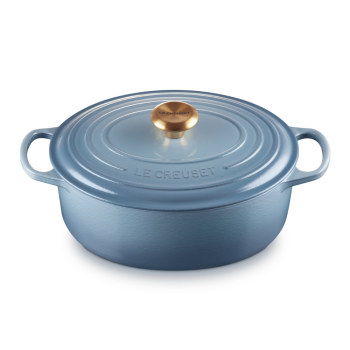 Le Creuset Cast Iron Casserole 29cm Chambray