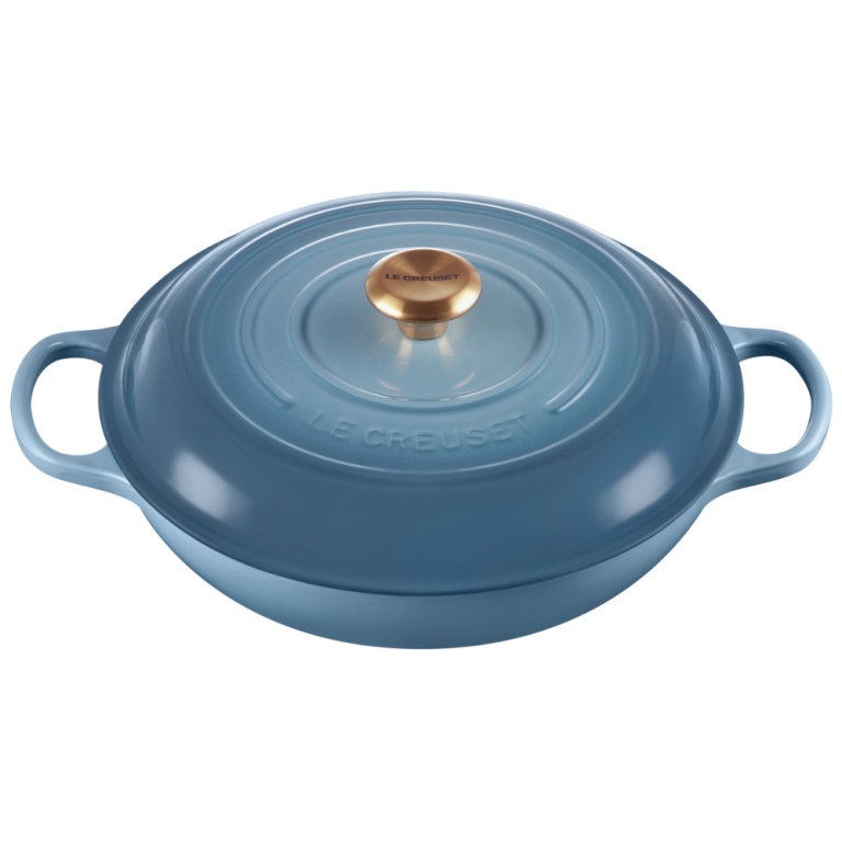 Le Creuset Cast Iron Shallow Casserole 30cm Chambray