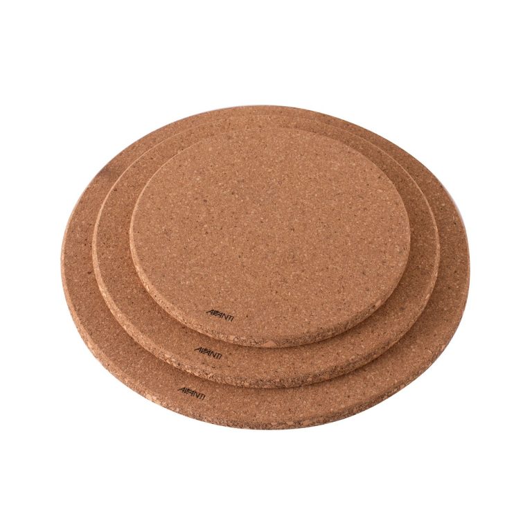 Avanti round cork trivets 1