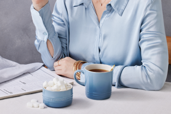 Chambray Mug & Ramekin