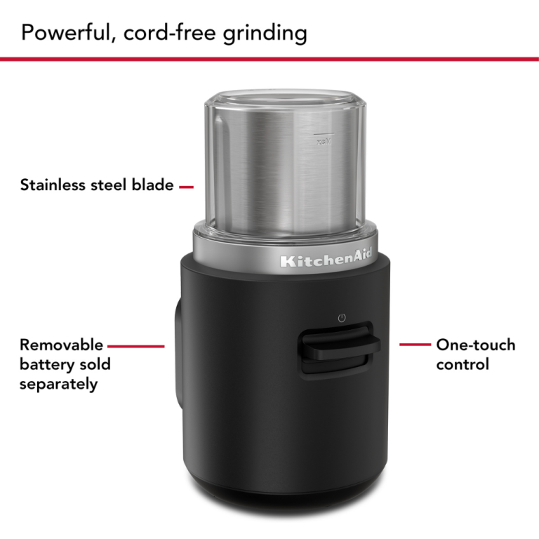 KitchenAid Go Cordless Coffee Grinder Text (2)