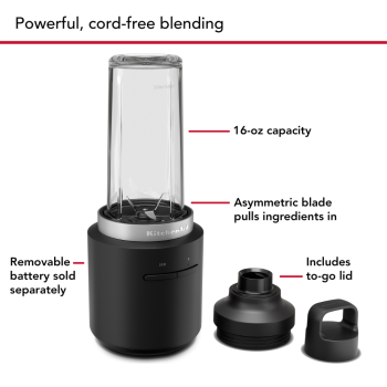 KitchenAid Go Cordless Personal Blender Text (3)