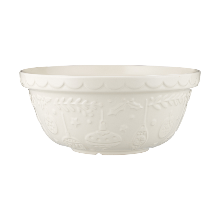 Mason Cash Merry & Bright Mixing Bowl Cream24cm