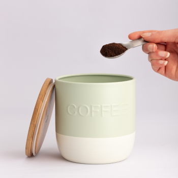 Typhoon Oben Coffee Canister with Spoon Lifestyle