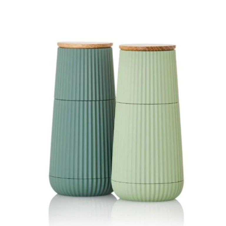 AdHoc Scape Salt & Pepper Mill Set Green (1)