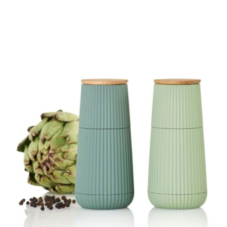 AdHoc Scape Salt & Pepper Mill Set Green (3)