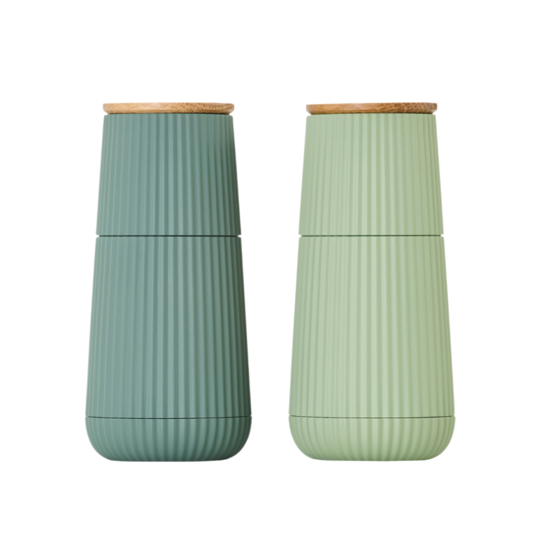 AdHoc Scape Salt & Pepper Mill Set Green (4)