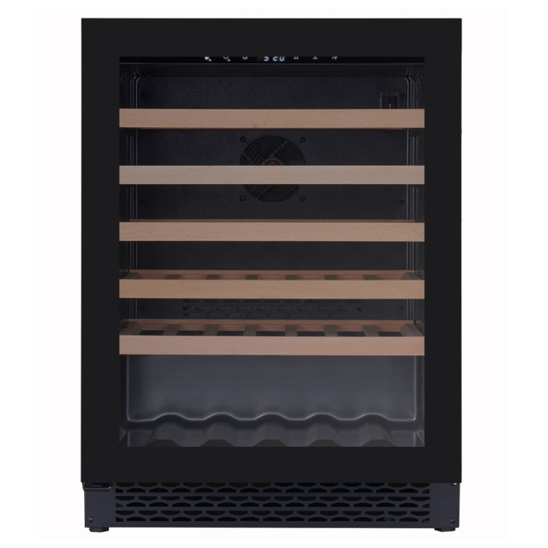 Award Advance Series Undercounter Single Zone Wine Cabinet Black 60cm