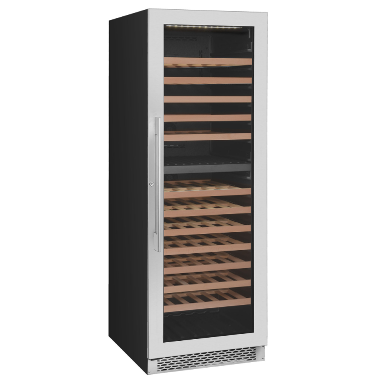 Award Advance Series Upright Dual Zone Wine Cabinet Stainless Steel 60cm