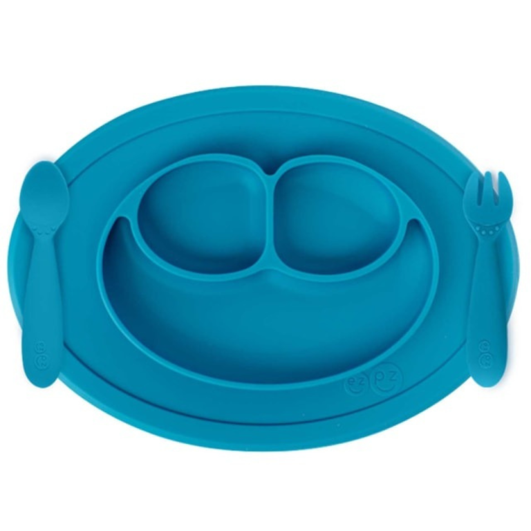 Ezpz Mini Feeding Set Blue Cva