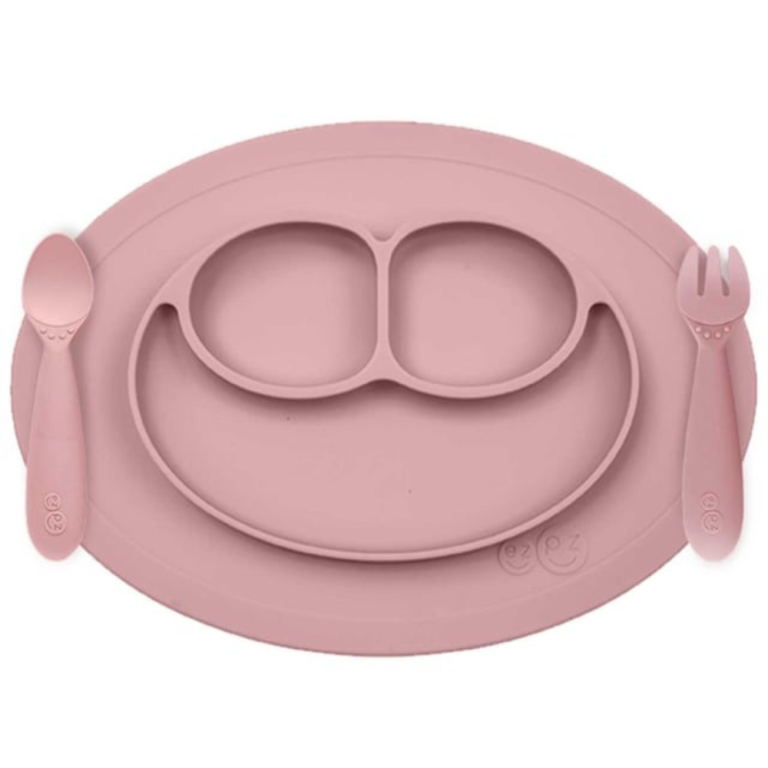 Ezpz Mini Feeding Set Blush CVA